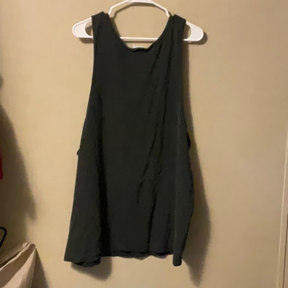 Black Men's Tank Top - Picture 3 of 4